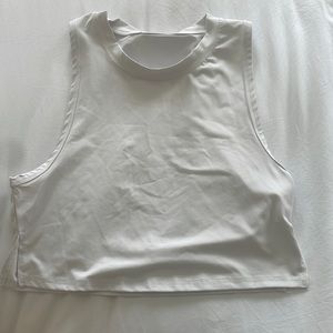 womens white tank size small